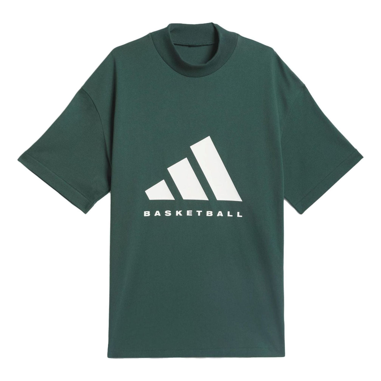 adidas Basketball Logo Tee 'Mineral Green' IT4510