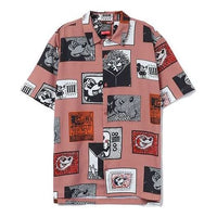 Li-Ning x Disney Mickey Mouse x Keith Haring Short Sleeve Shirt 'Pink Multi' ASHR081-1