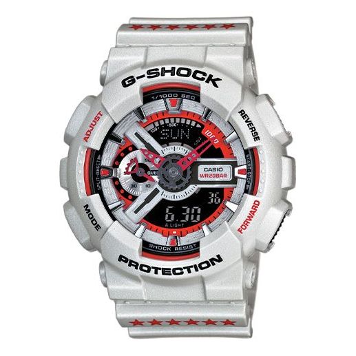 CASIO G-Shock Analog-Digital 'White' GA-110EH-8A