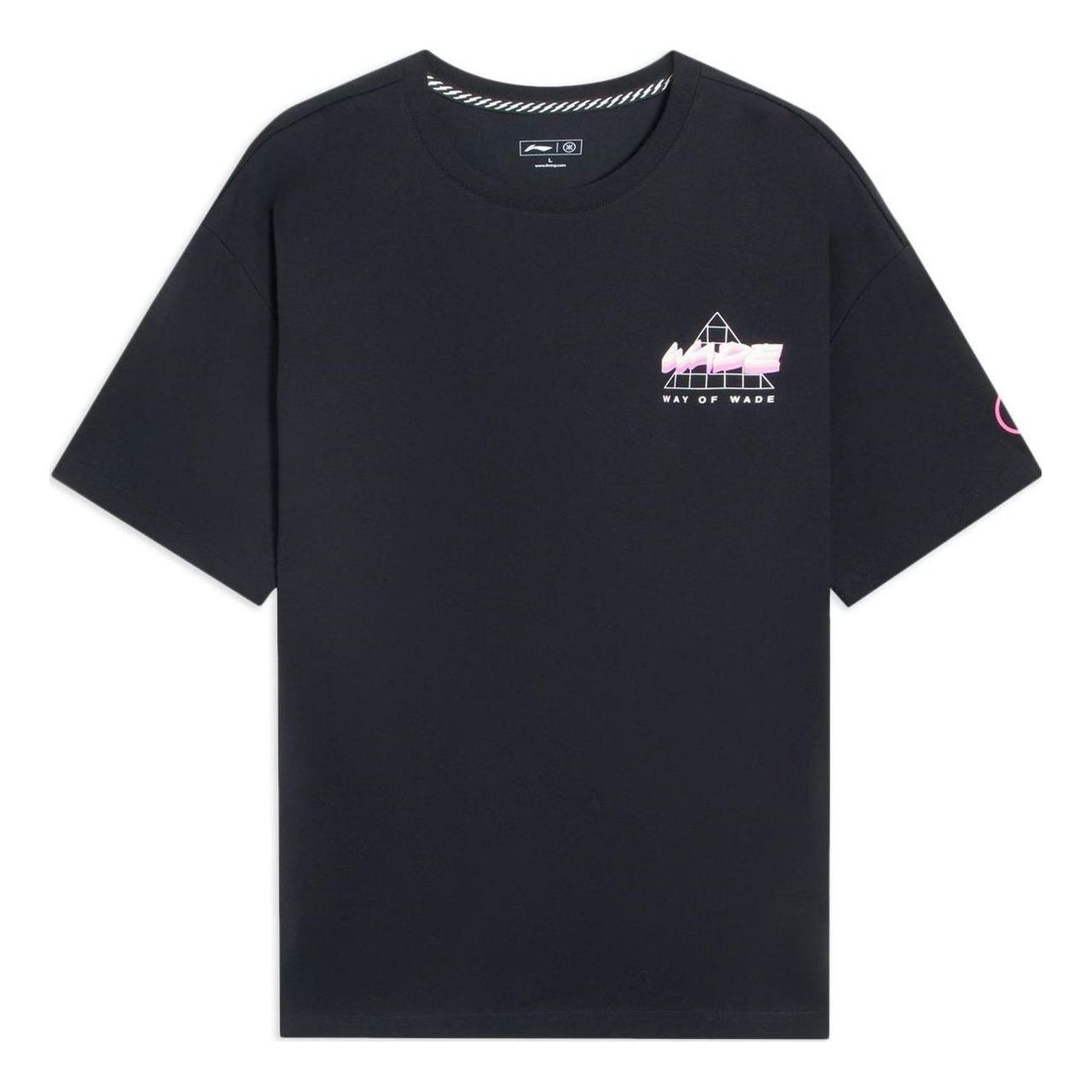 Li-Ning Way Of Wade Graphic T-shirt 'Black' AHSS783-7