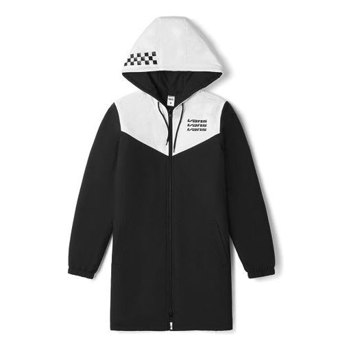 (WMNS) Vans Windproof Plaid Jacket Black VN0A47VBBLK