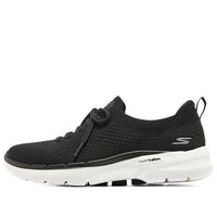 (WMNS) Skechers Go Walk 6 'Black White' 894117-BLK