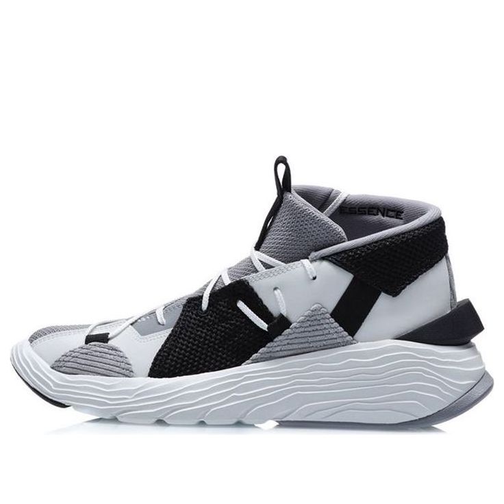 Li-Ning Kung Fu Winterized Sports Shoes 'Grey Black' AGBQ073-2
