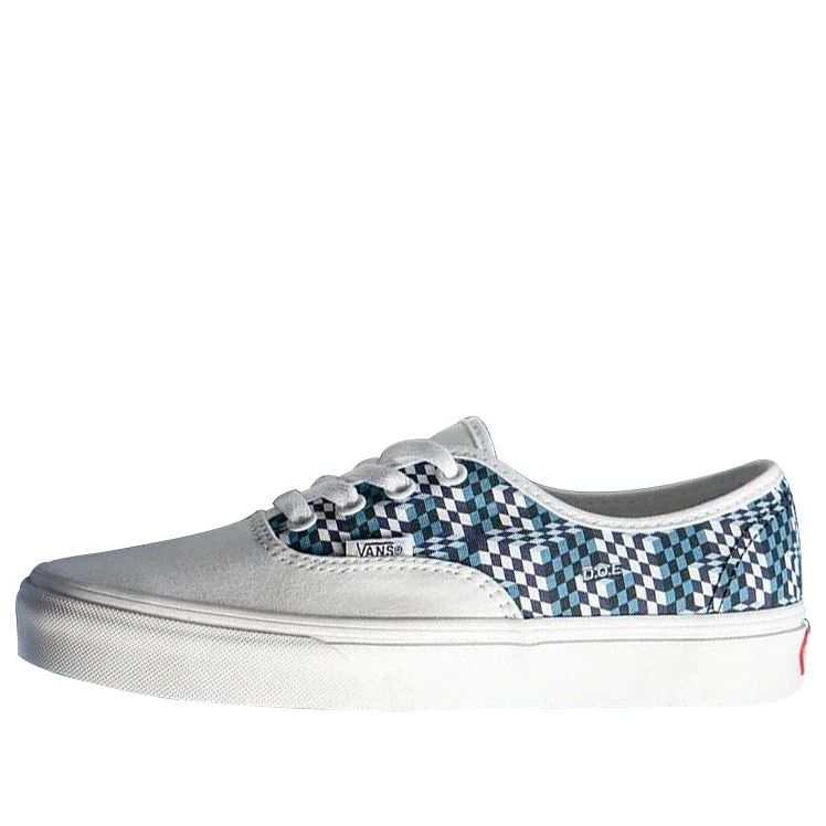 DOE x Vans Authentic Grid Blue White VN0AODURY9