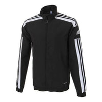 adidas MENS Football Stand Collar Jacket Black GK9549