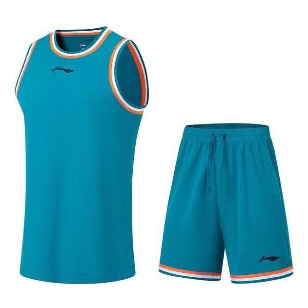 Li-Ning Basketball Competition Set 'Tidal Blue' AATT001-14