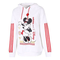 (WMNS) adidas neo x DISNEY Mickey Mouse Crossover CNY Printing White GE7780