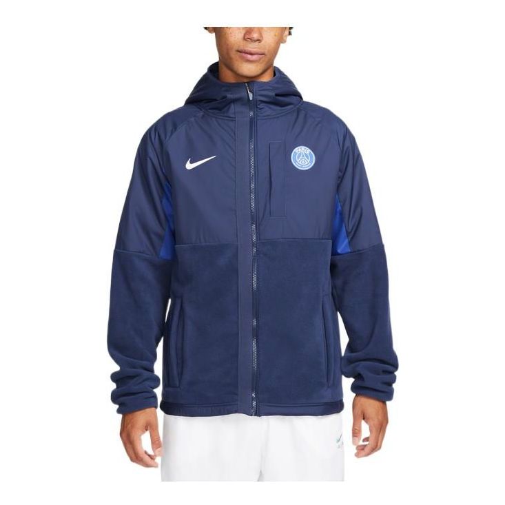 Nike Paris Saint-Germain AWF Winterized Full-Zip Football Jacket 'Navy' DN3113-410