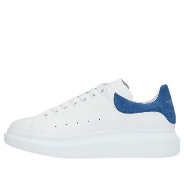 Alexander McQueen Oversized Sneaker 'White Blue Crocodile' 625162WHZ4K9255