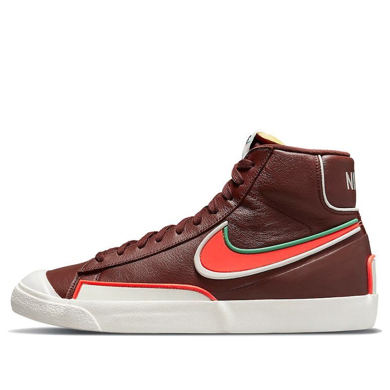 Nike Blazer Mid '77 Infinite Dark Team Red 'Brown Orange Green' DA7233-200