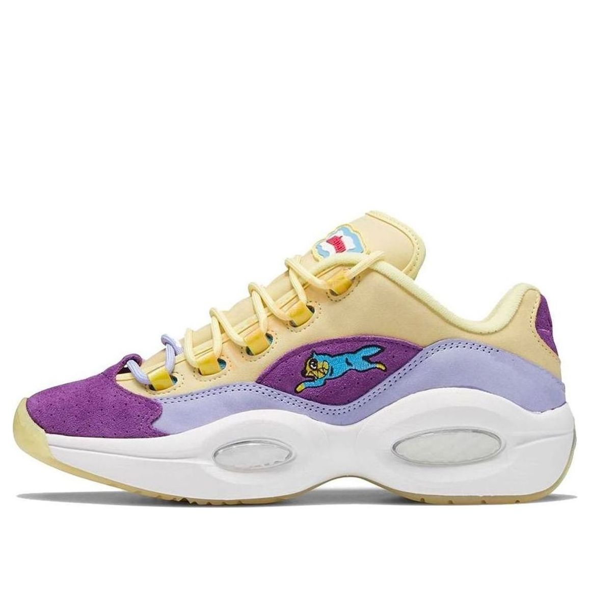 Reebok BBC Ice Cream x Question Low 'Yellow Lilac Glow' G55351