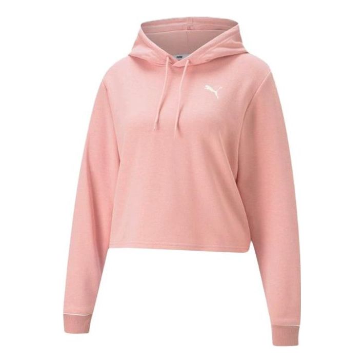 (WMNS) PUMA Style Cat Hoodie 'Pink White' 587162-14