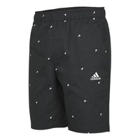 adidas Fi Short Aop Logo Printing Athleisure Casual Sports Shorts Black GP0948