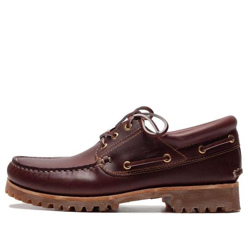 Timberland Authentics 3-Eye Classic Boat Shoes 'Brown' 50009648