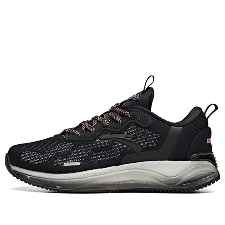 (WMNS) ANTA Running Series Sneakers 'Elastic Black Rose Gold' 122045501-1
