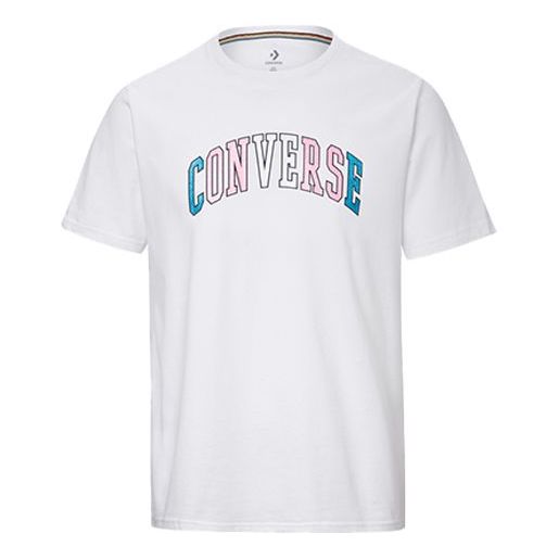Men's Converse Printing Short Sleeve White 10019133-102