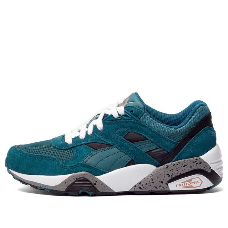 (WMNS) PUMA R698 Femme Print Running Shoes Blue 359014-02