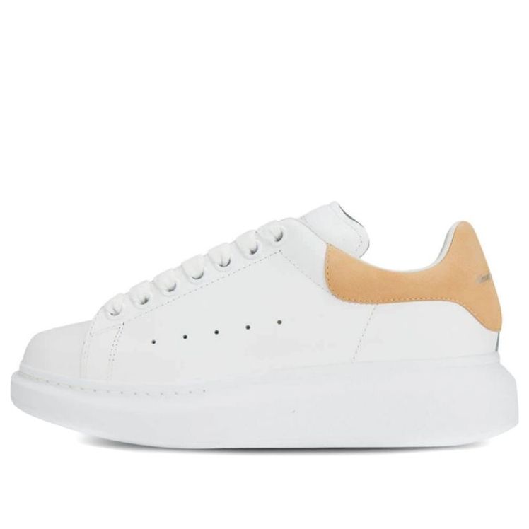 (WMNS) Alexander McQueen Oversized Sneaker 'White Beige' 553770WHGP79254