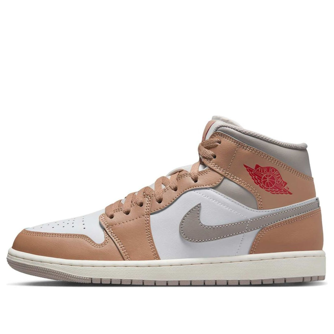 Air Jordan 1 Mid 'Rattan White College Grey' DQ8426-200