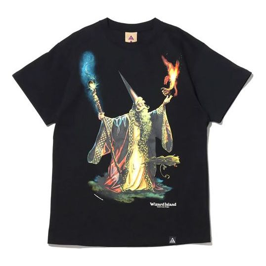 Nike ACG Casual Sports Subject Printing Short Sleeve Black DA4860-010