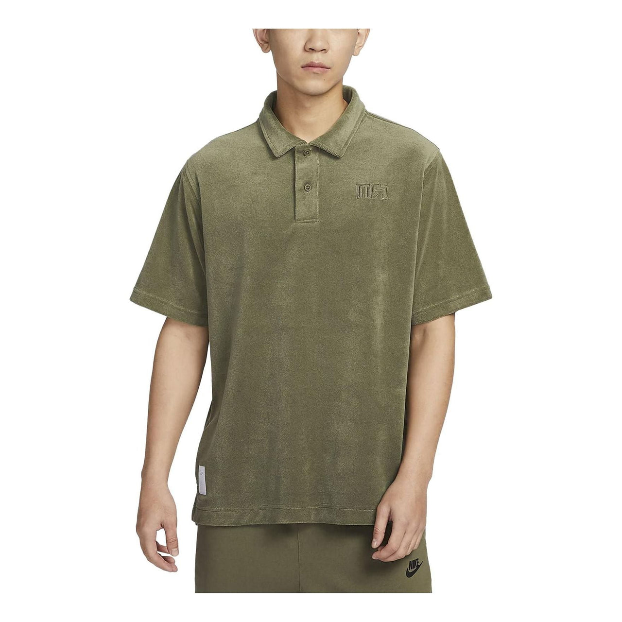 Nike Sportswear Logo Polo Shirt 'Green' FN0465-222