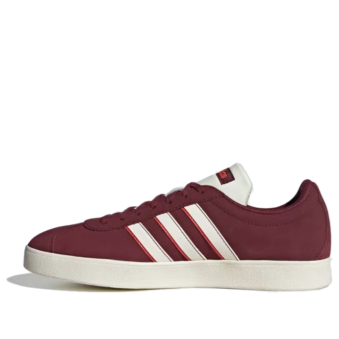 adidas VL Court Lifestyle Skateboarding Suede Shoes 'Red' IF7555