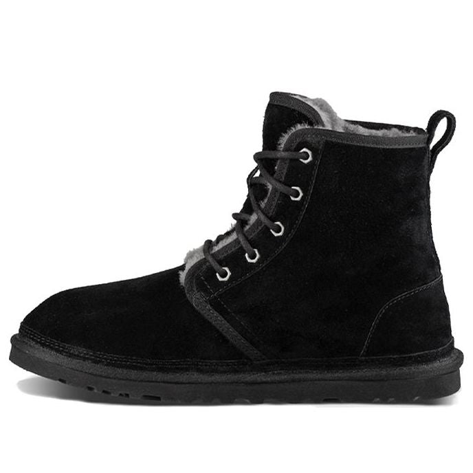 UGG Harkley Fleece Lined Snow Boots Black 1016472-BLK