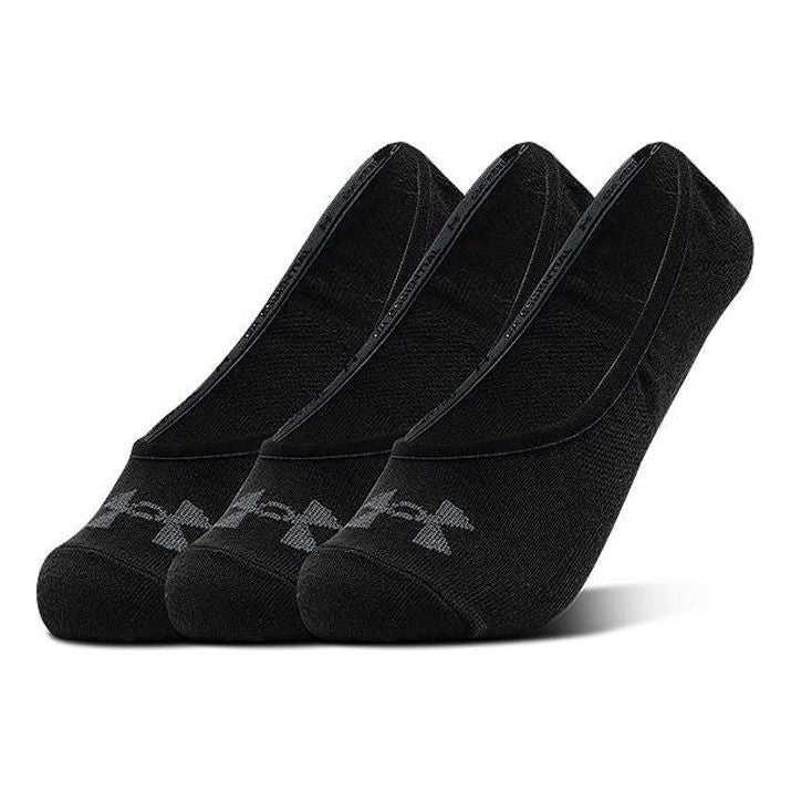 Under Armour Essential Lolo Liner Socks (3 Pack) 'Black' 1361148-001