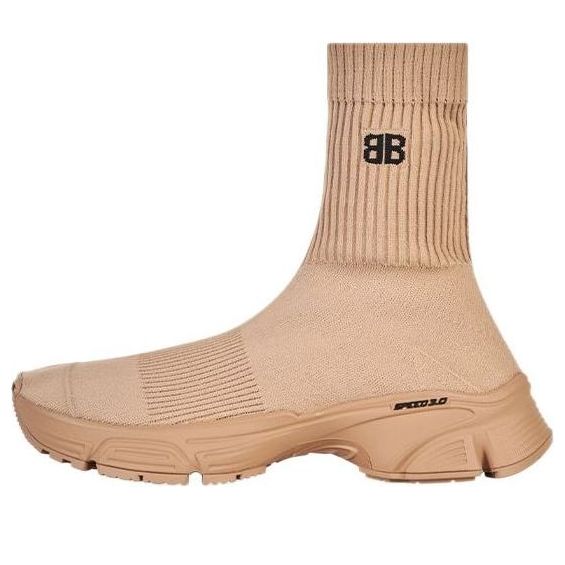 (WMNS) Balenciaga Speed 3.0 Monocolor Sneakers 'Recycled Tan' 654466W2DN29710