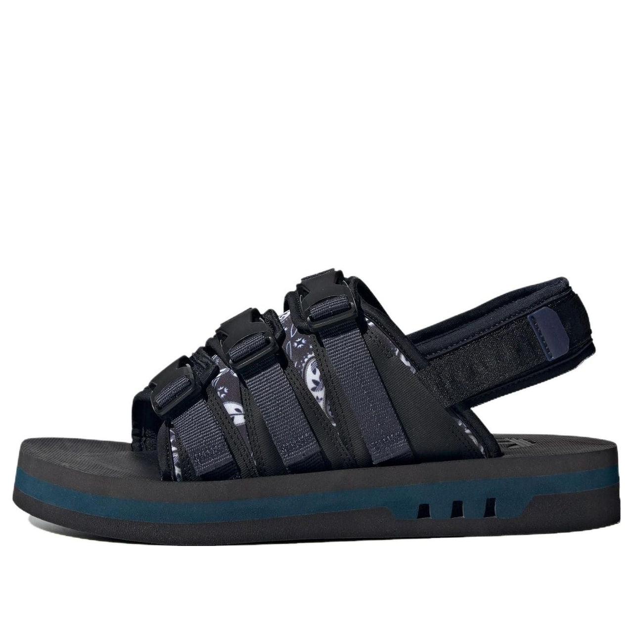adidas Originals AdiSTRP Sandals 'Black Grey Blue' IG3496