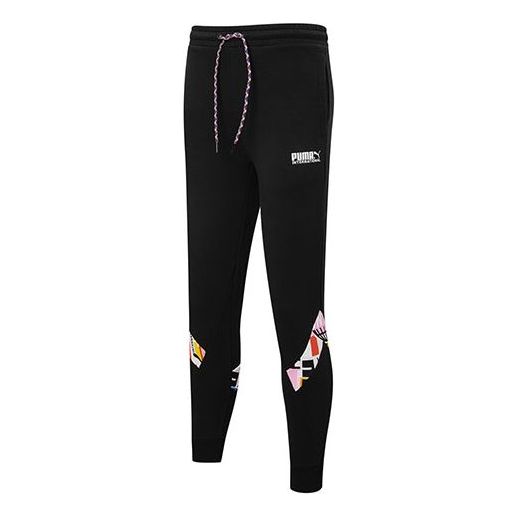 PUMA Tracksuit Pants 'Black White' 531332-01