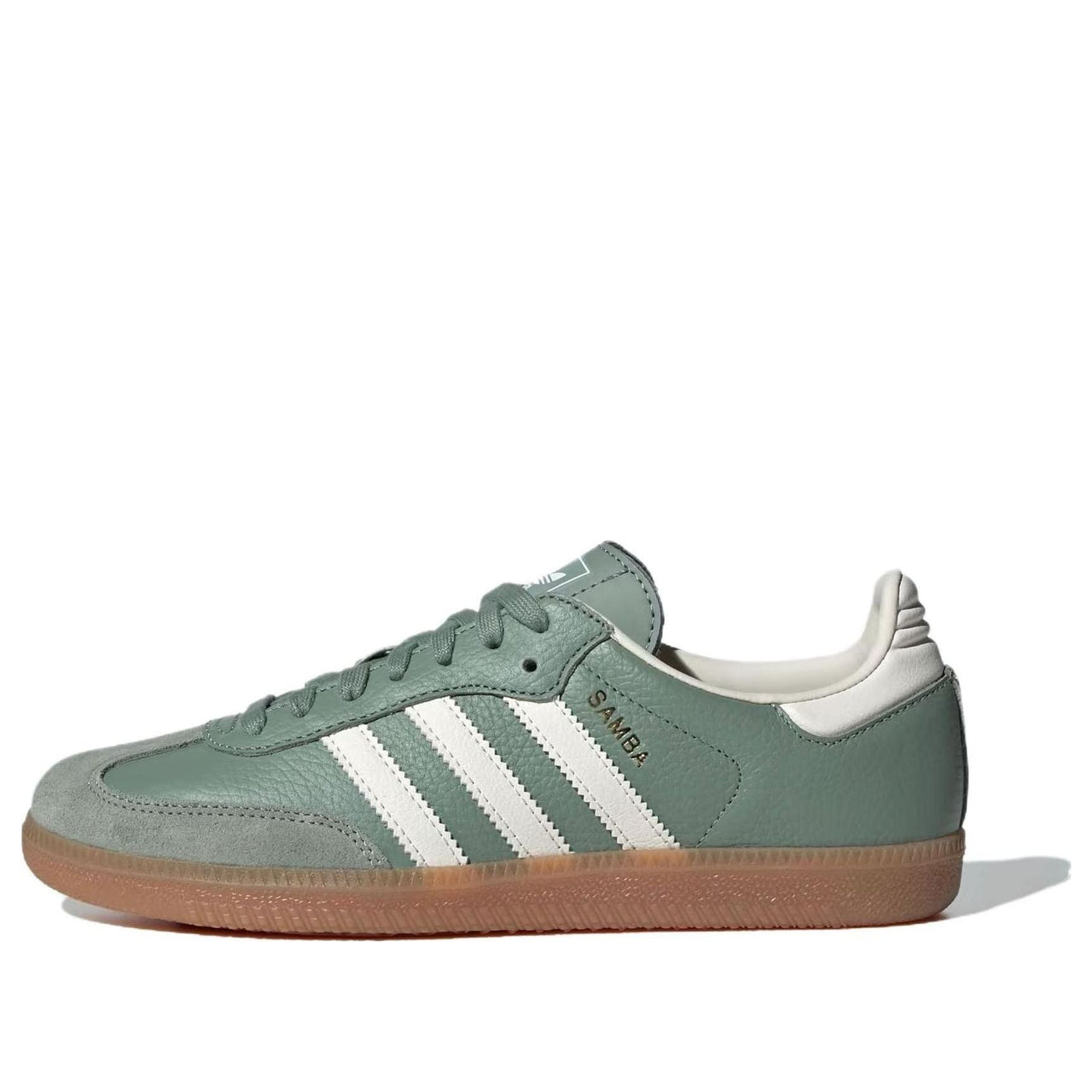 (WMNS) adidas Originals Samba OG Shoes 'Silver Green' IE7011