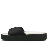 (WMNS) PUMA Platform Slide 'Black Whisper White' 366121-04