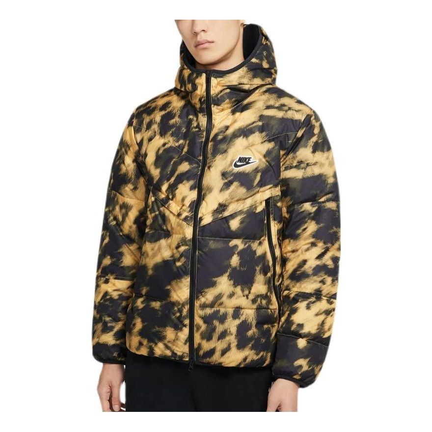 Nike Windrunner Camouflage hooded jacket 'Khaki' CU4407-700