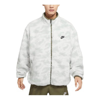 Nike Club Fleece 2-way jacket 'Olive Camouflage' DQ4885-222