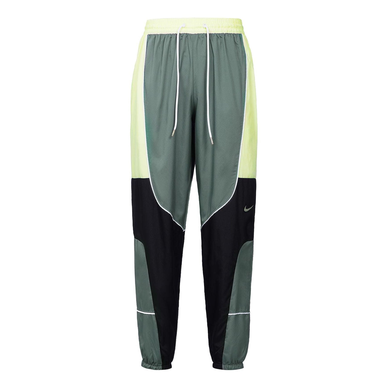 Nike Throwback Colorblock Woven Basketball Bundle Feet Sports Pants CV1915-084