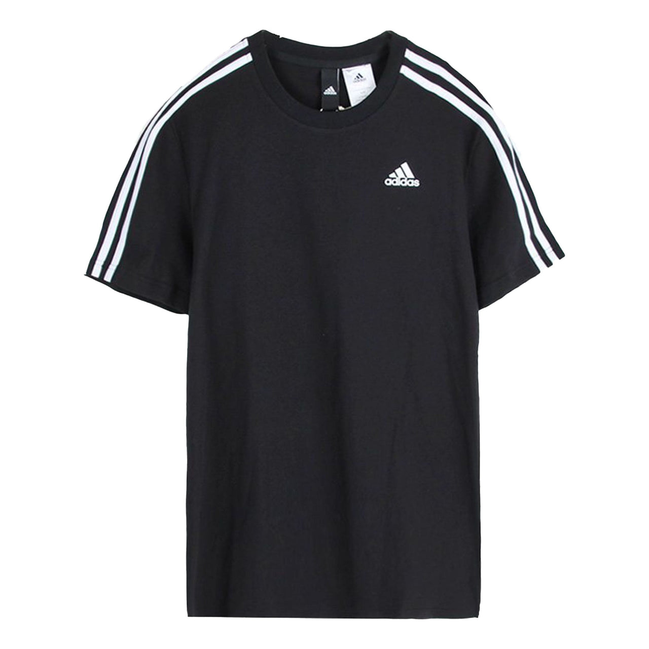 adidas Casual Sports Training Round Neck Short Sleeve Black S98717