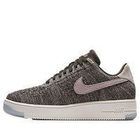 (WMNS) Nike Air Force 1 Flyknit Low 'Midnight Fog Silt Red Ivory' 820256-008