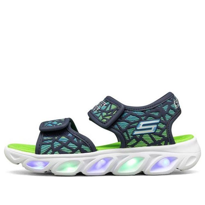 (GS) Skechers Hypno-Splash 'Green Blue Black' 402003L-NVLM