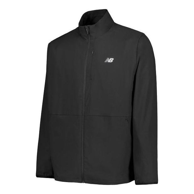 New Balance Stretch Woven Jacket 'Black' MJ41062-BK