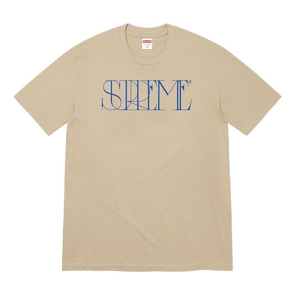 Supreme Winter T-Shirt 'Tan Blue' SUP-FW22-810