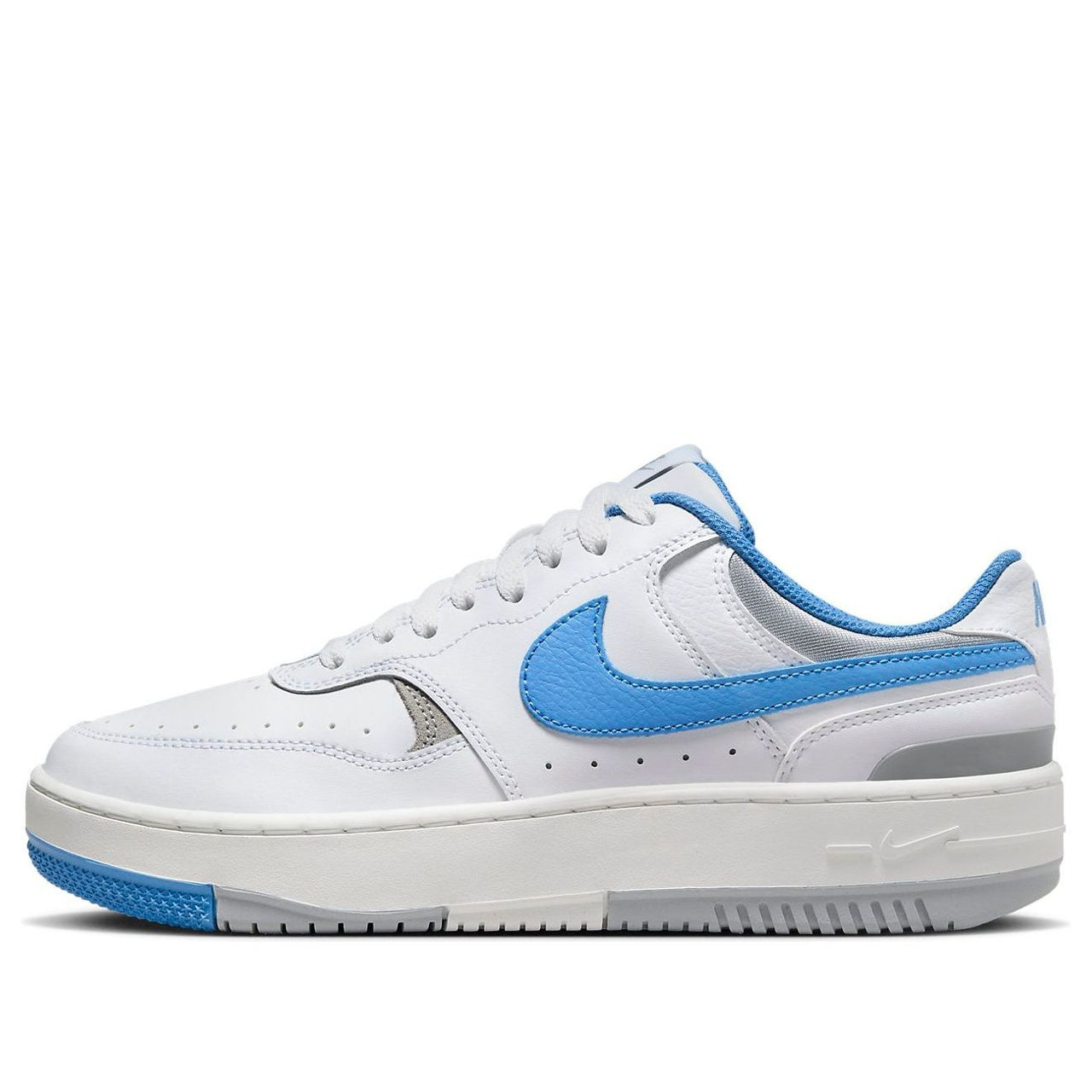 (WMNS) Nike Gamma Force 'White University Blue' DX9176-108