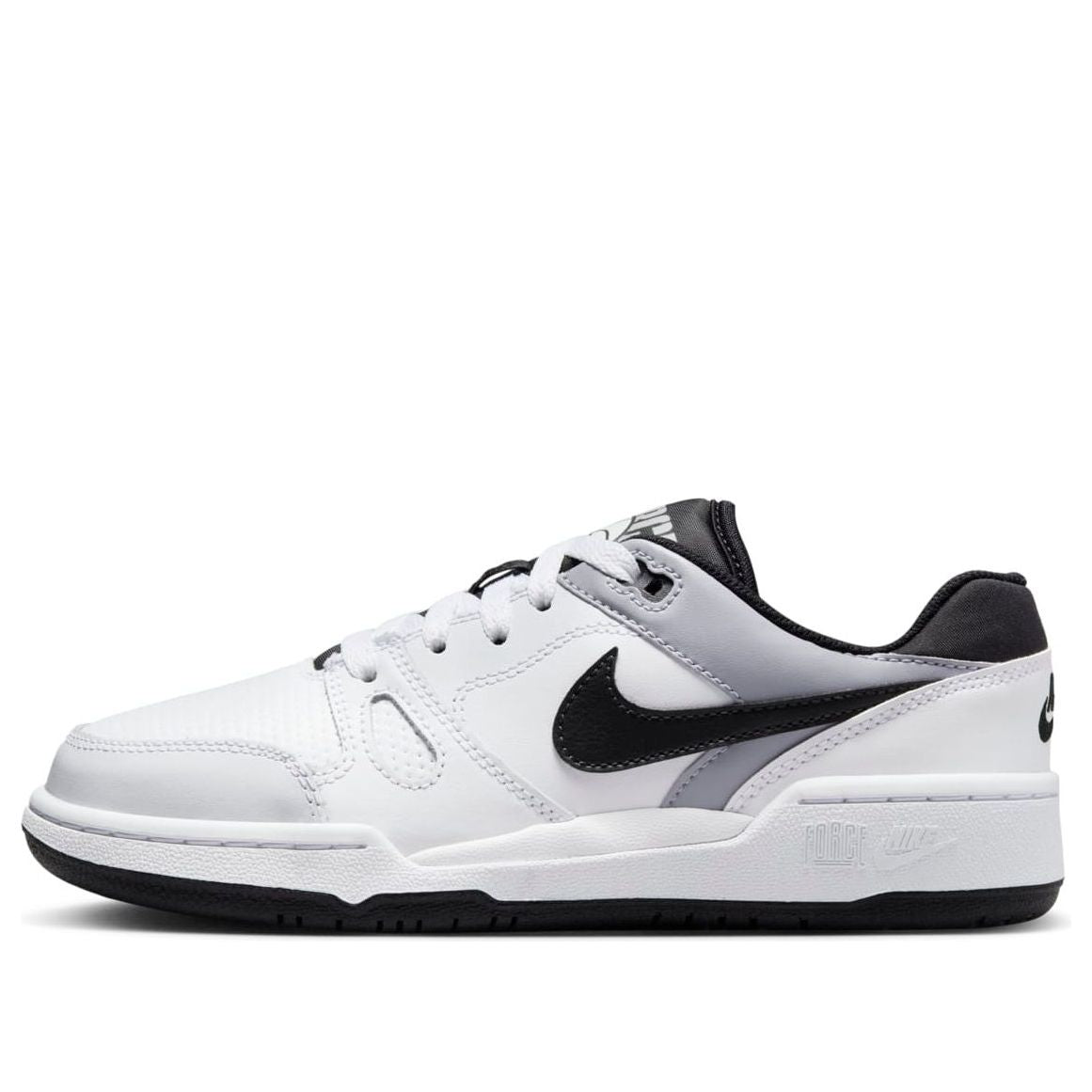 (GS) Nike Full Force Low 'White Pewter Black' FV5929-101