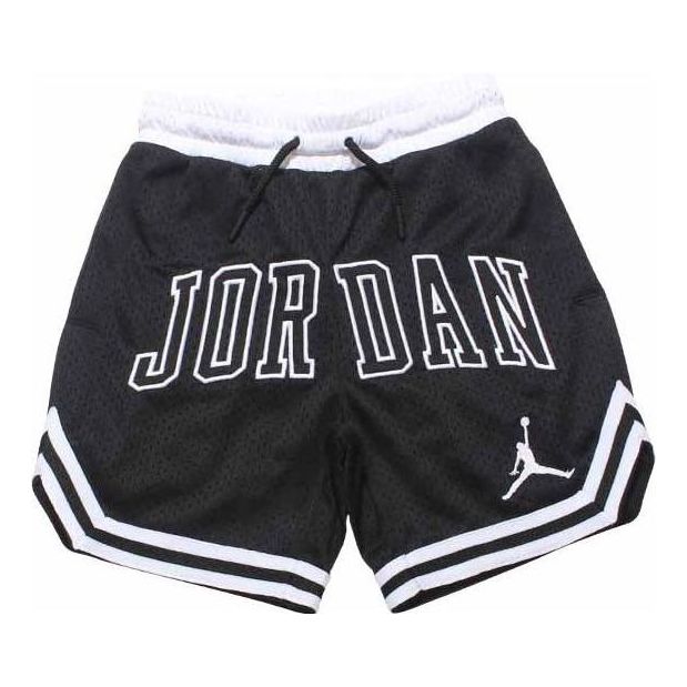 (GS) Air Jordan Front Logo Short 'Black' JD2322029-002