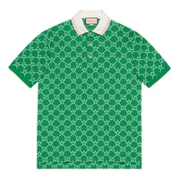 Gucci GG Stretch Cotton Polo 'Green' 696071-XJEE9-3129