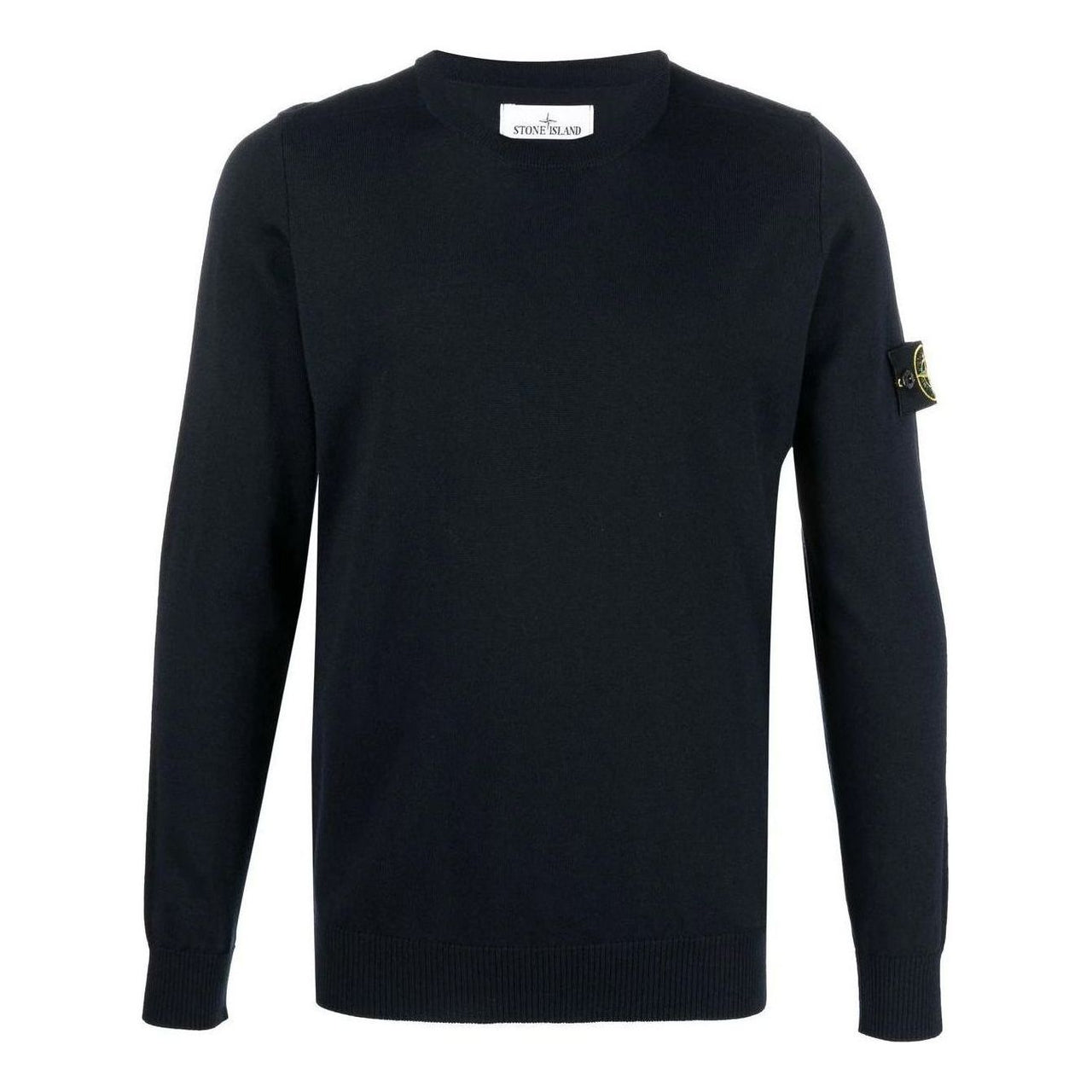 STONE ISLAND Crewneck Pullover Sweatshirt 'Navy' 7715510C4-V0020