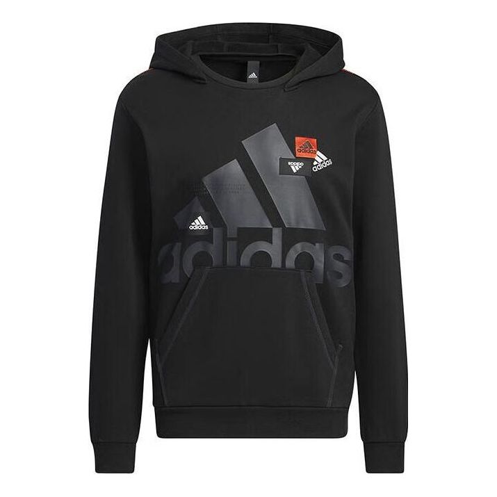 adidas Must Have Brand Pack Brushed Sweatshirt 'Black' HN8980