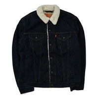 Levi's Sherpa Trucker Jacket 'Navy' 16365-0075