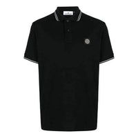 STONE ISLAND Polo Shirt 'Black' 79152SC18-A0029