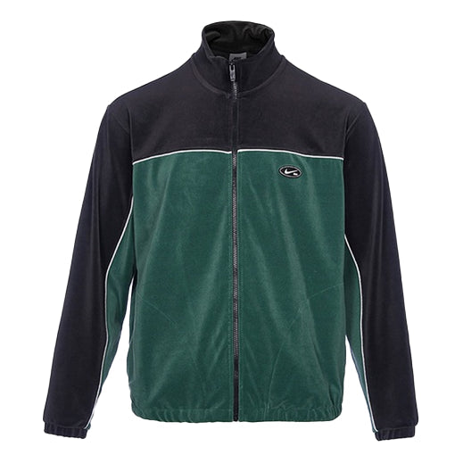 Nike SB Casual Logo Colorblock Velvet Skateboard Jacket Green DD0574-333